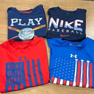 Boys 4 Shirt Lot sz 7